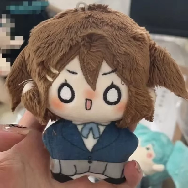 NEW K-on!  Doll Hirasawa Yui Japanese Anime Tainaka Ritsu Cotton Doll Kawaii Keychain Cute Keyring Valentine Birthday Gift Girl - AliExpress 