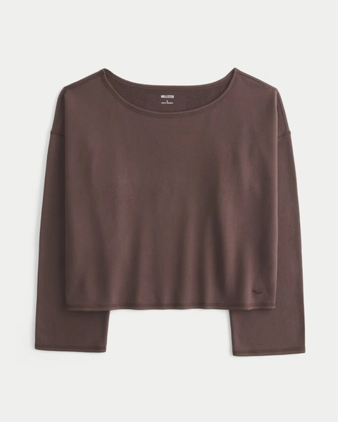 Easy Off-the-Shoulder Sweatshirt