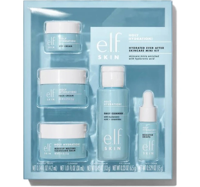e.l.f. Cosmetics Holy Hydration! Hydrated Ever After Skincare Mini Kit