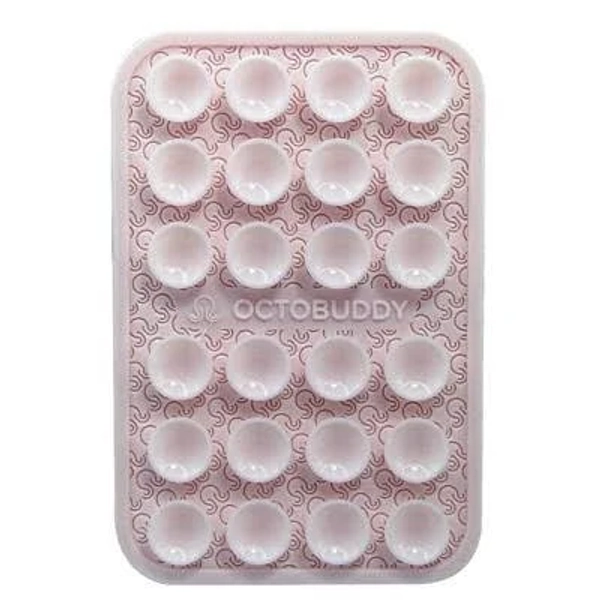 Octobuddy Silicone Suction Cup Phone Case Mount Textured