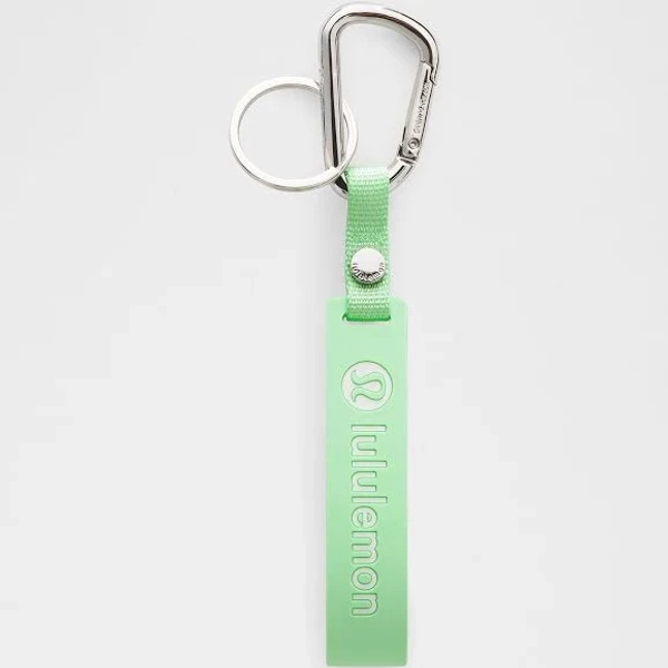 Lululemon Silicone Keychain