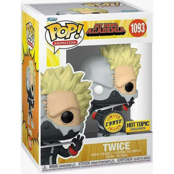 Funko POP! Animation: My Hero Academia - Twice (CHASE) (Hot Topic) (Damaged Box) #1093