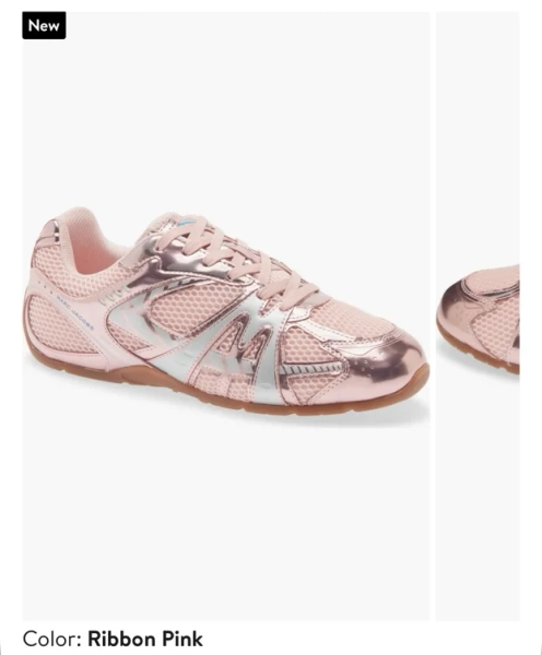 Marc Jacobs The 72 Spring Metallic Sneaker in Raspberry Pink Multi at Nordstrom, Size 37