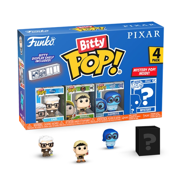 Bitty Pop! Pixar 4-Pack Series 3