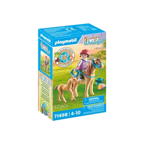 PLAYMOBIL 71498 Horses of Waterfall: Child with Pony and Foal