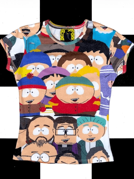 SWEET LORD O'MIGHTY! SOUTH PARK POINTELLE TEE