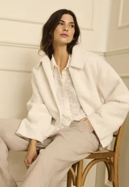 CRBERIT JACKET - Veste mi-saison - whisper white