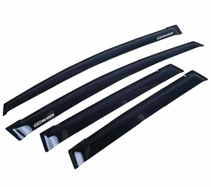 For 09-14 Honda Fit JAZZ GE8 4DR Window Visor Vent Rain Guard Shade W/ Mugen