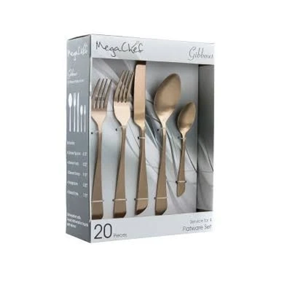 MegaChef 20 Piece Flatware Utensil Set