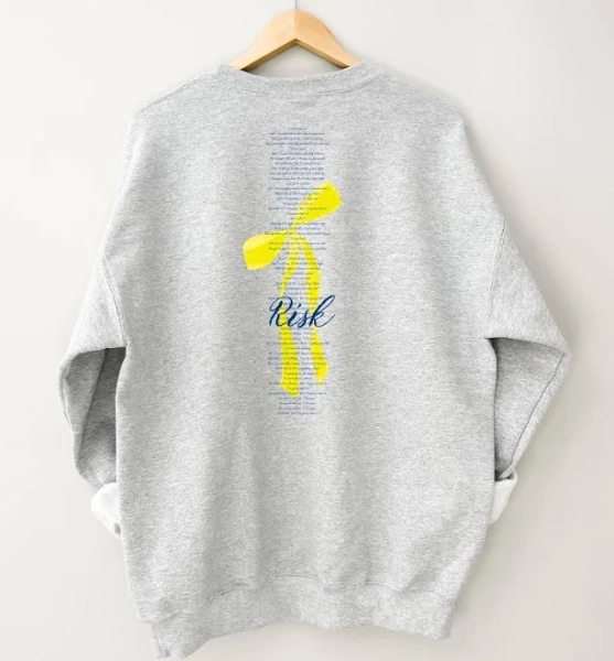 Gracie Abrams Risk Bow Crewneck