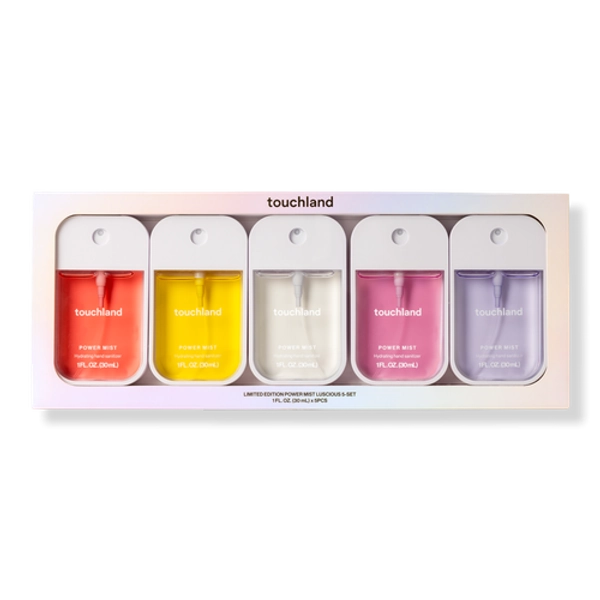 Limited Edition Power Mist Hydrating Hand Sanitizer Luscious 5-set