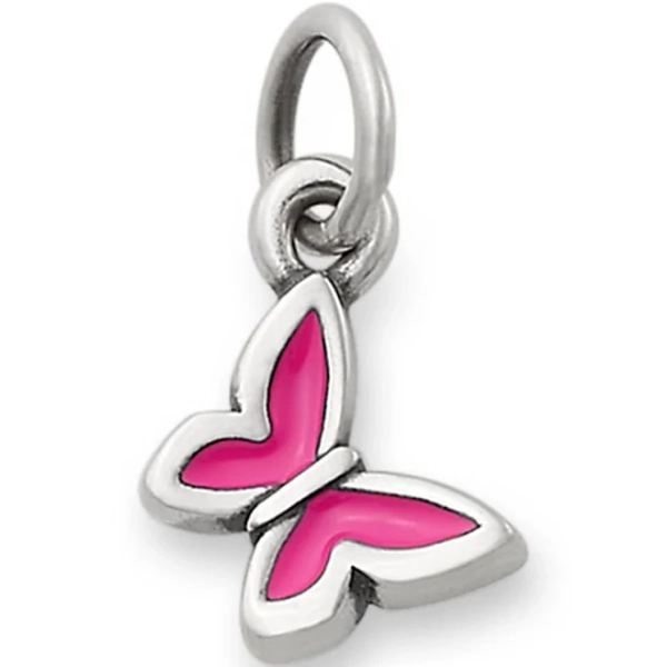 Women's james avery Enamel Mini Butterfly Charm in Sterling