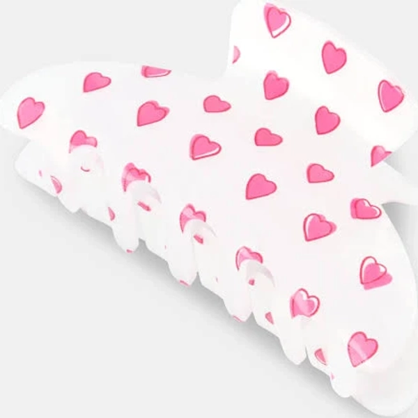 Roller Rabbit Hearts Claw Clip