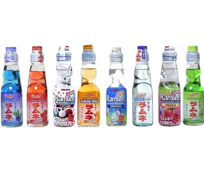 Ramune Japanese Soda Drinks Gift Set