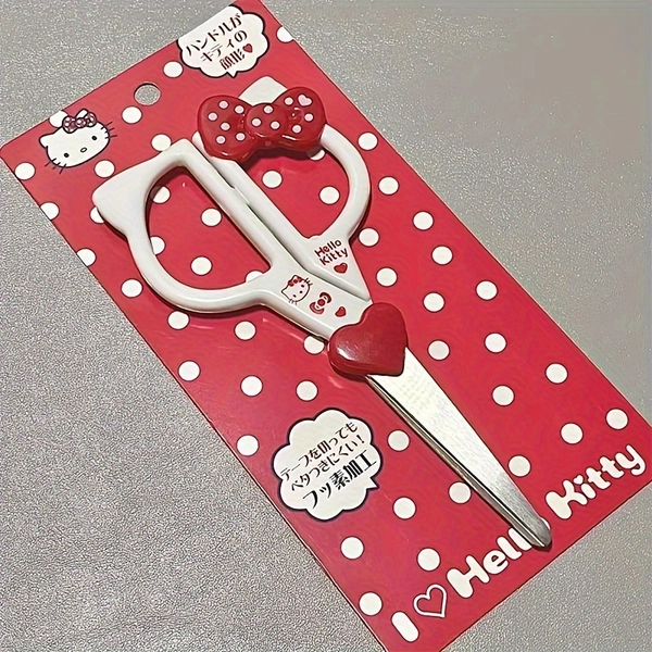 Sanrio Hello Kitty Handmade Scissors Suitable for School, Office & for /s - Cute Culture Stationery with Iconic Hello Kitty, Gift for & Collectors ()