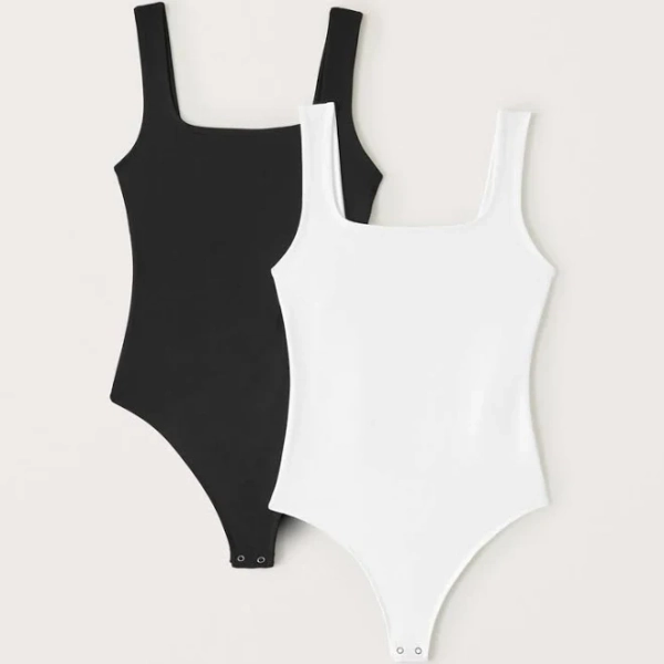 Abercrombie & Fitch Women's 2-Pack Seamless Tank Bodysuits