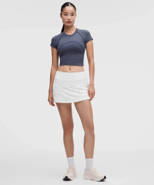 Pace Rival Mid-Rise Skirt *Long - White - 2