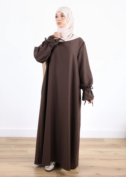 Abaya Dafa Manolana - Coffee - Ina Collection