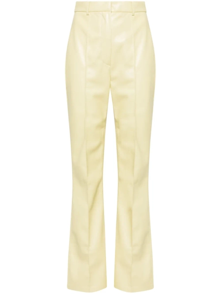 Nanushka pantalon évasé Leena en cuir artificiel | M