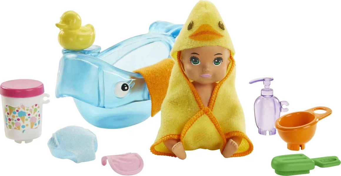 Barbie Skipper Babysitters Inc Doll and Accessories, Blonde Baby with Color Change & Accessories - Walmart.com