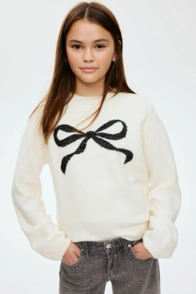 H&M Girls Jacquard-knit Sweater