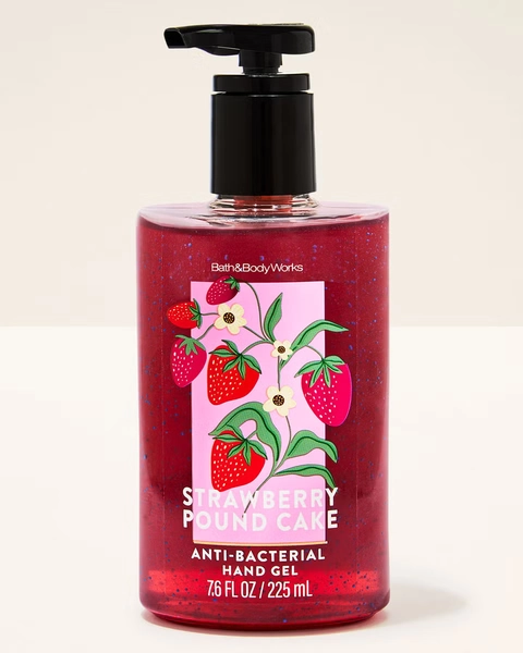 Strawberry Pound Cake Hand Sanitizer with Pump