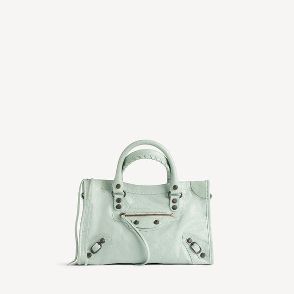 Women's Le City Bag Small in Mineral Green
