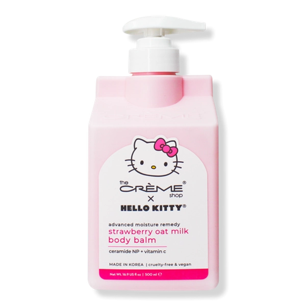 Hello Kitty Moisture Remedy Body Balm - Strawberry Oat Milk