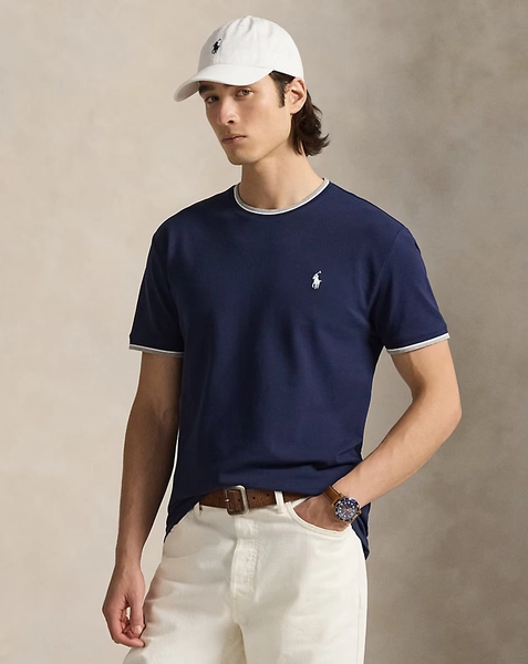 Classic Fit Stretch Mesh T-Shirt