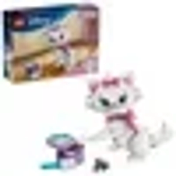 LEGO Disney The Aristocats Adorable Marie Toy Building Set - Valentines Day Gifts for Kids - Bedroom or Desk Decor for Girls & Boys, Ages 7+ - 43286
