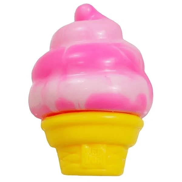 NeeDoh Nice Cream Cone PINK Stress Ball