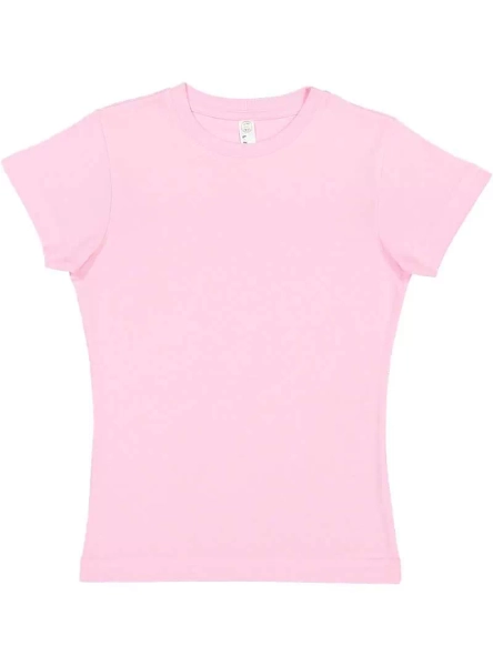LAT 2616 Girls Fine Jersey Tee in Best Price