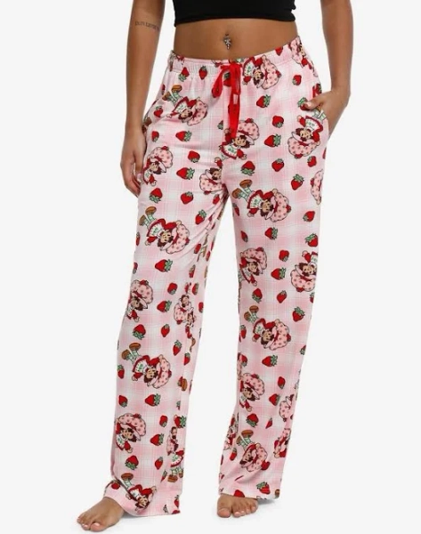 Strawberry Shortcake Gingham Pajama Pants