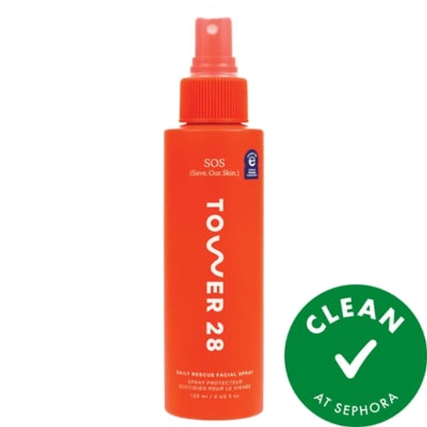 Tower 28 Beauty SOS Daily Hypochlorous Acid Spray for Breakouts & Redness 4 oz/ 120 mL