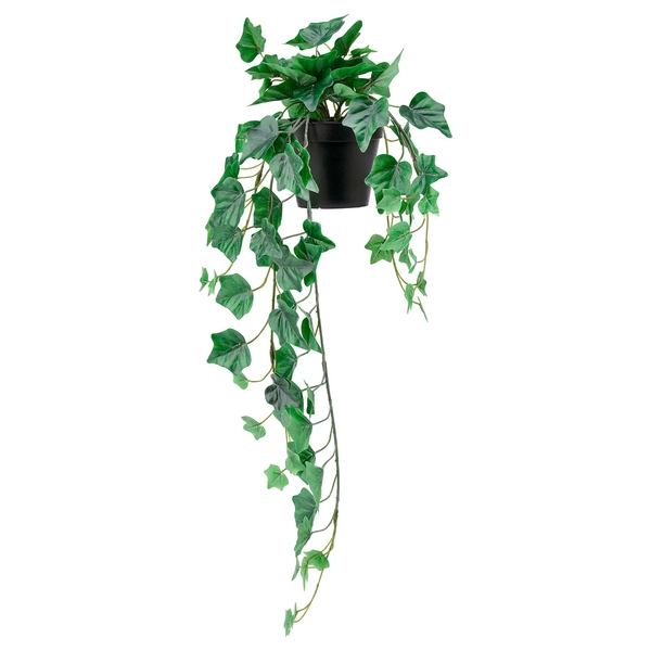 FEJKA Plante artificielle en pot - intérieur/extérieur/à accrocher lierre 12 cm (4 ¾ ")