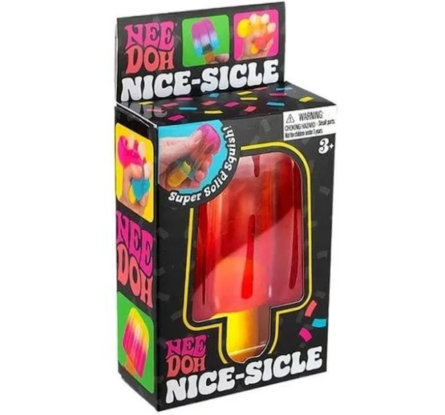 Nee Doh Ice Cream Nice-sicle Squeezable Stress Reliever Sensory Toy