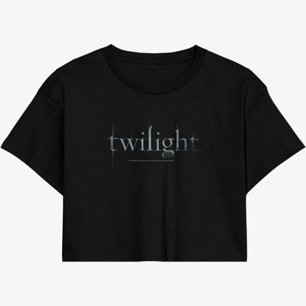 Twilight Logo Womens Crop T-Shirt