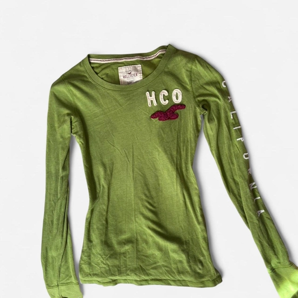 Vintage Hollister long sleeve with HCO embroidery...