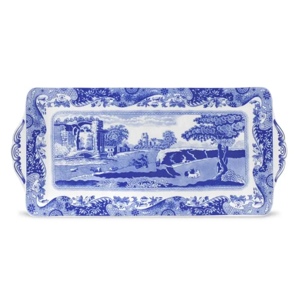 Blue Italian Ceramic Platter