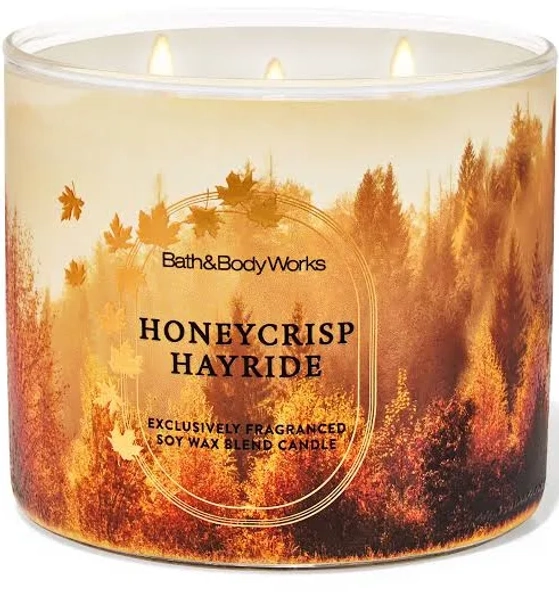 Bath & Body Works Honeycrisp Hayride 3-Wick Candle