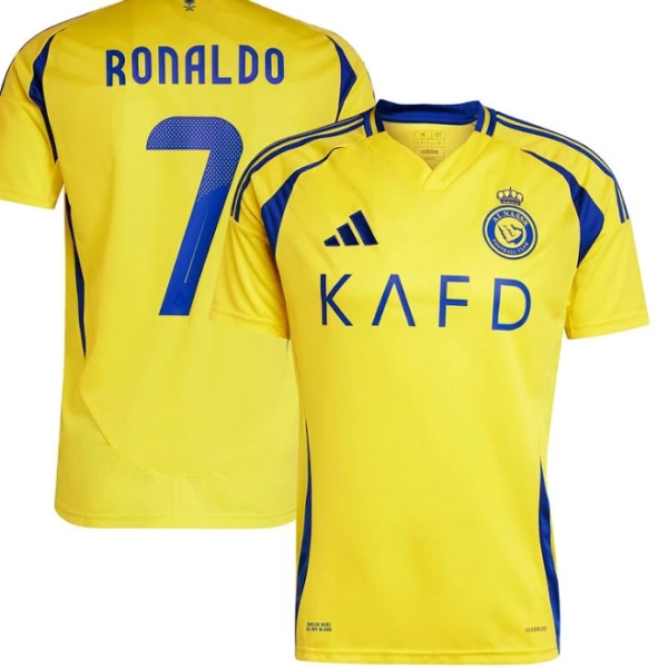 adidas Al Nassr FC 24/25 Ronaldo Men's Home Jersey