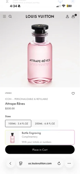 Louis Vuitton perfume 