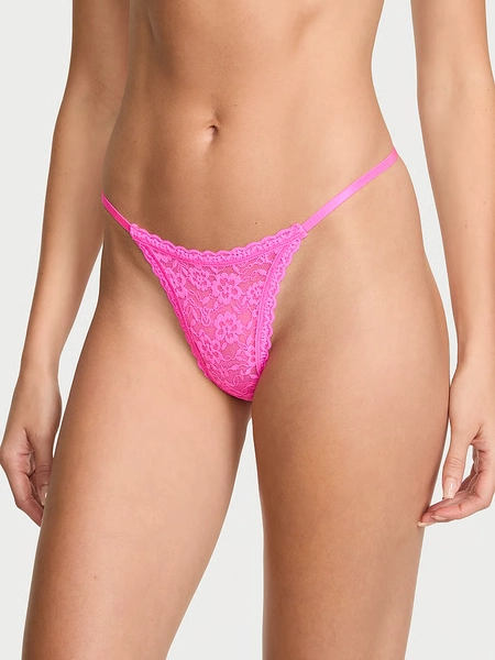 Lace String Thong Panty