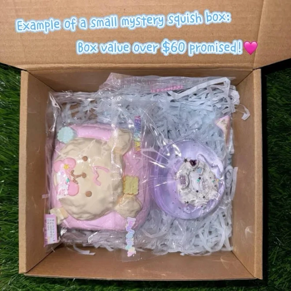 Mini Mystery Taba Squishy Blind Box * Random Silicone Squish Toys Surprise Pack