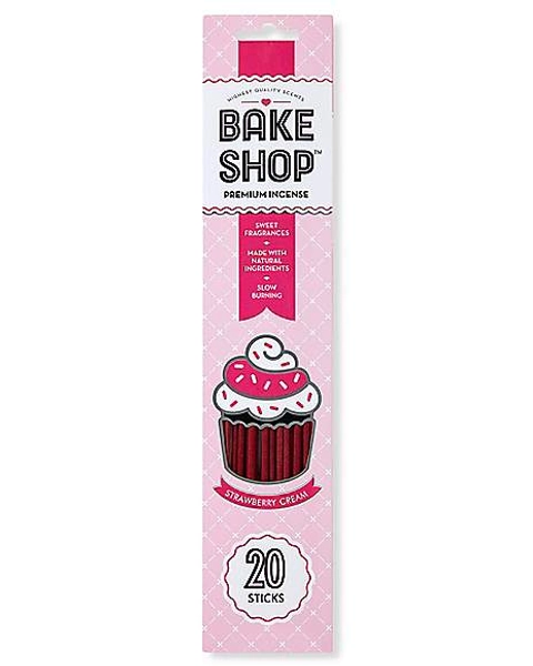Bake Shop Strawberry Cream Incense Sticks - 20 Pack