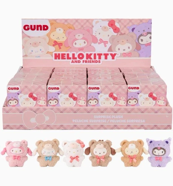 Hello Kitty and Friends Cafe Latte Blind Box Plush