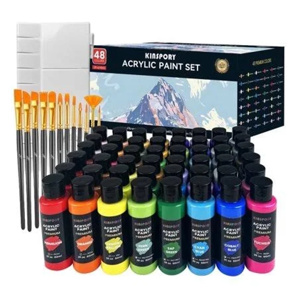 Kinspory Acrylic Paints Set