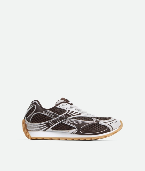 Women's Orbit Sneaker in Fondant/silver