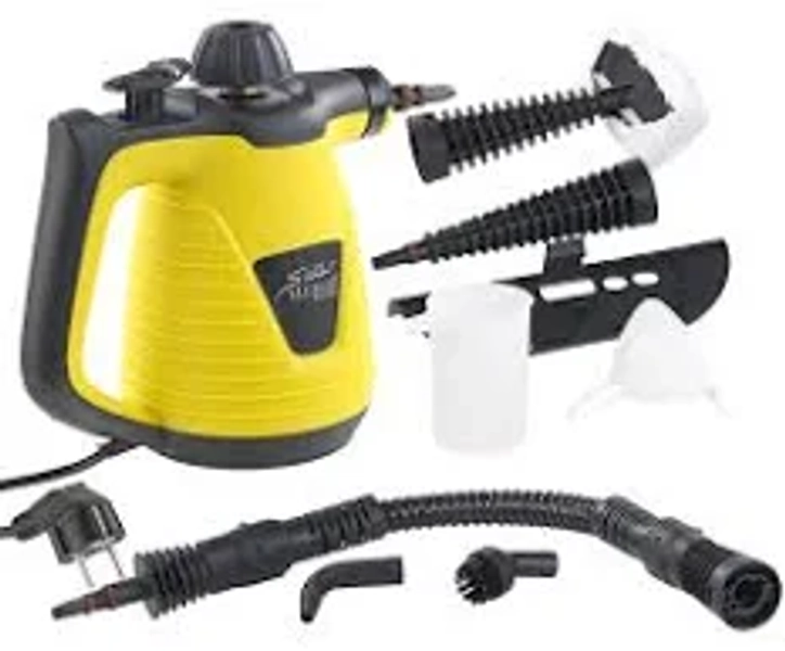 Sichler Dampfente Tragbarer Dampfreiniger mit großem Zubehör-Pack