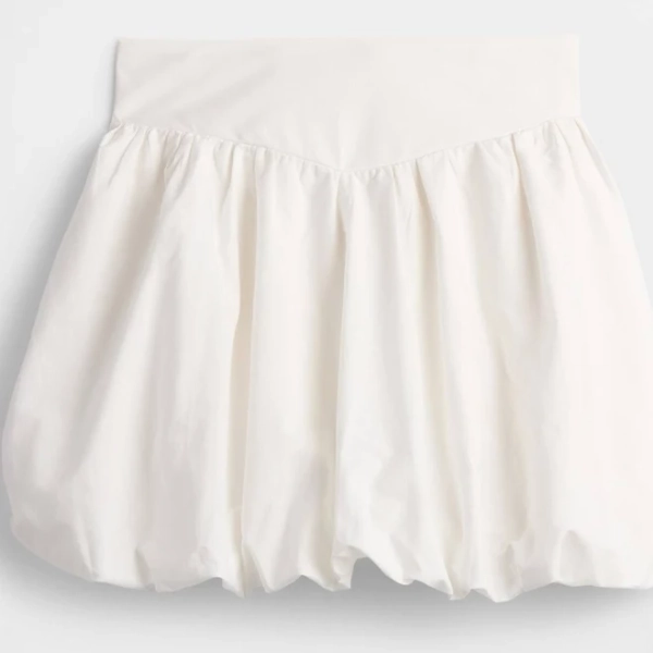 Gap Girls Relaxed Poplin Bubble Skirt